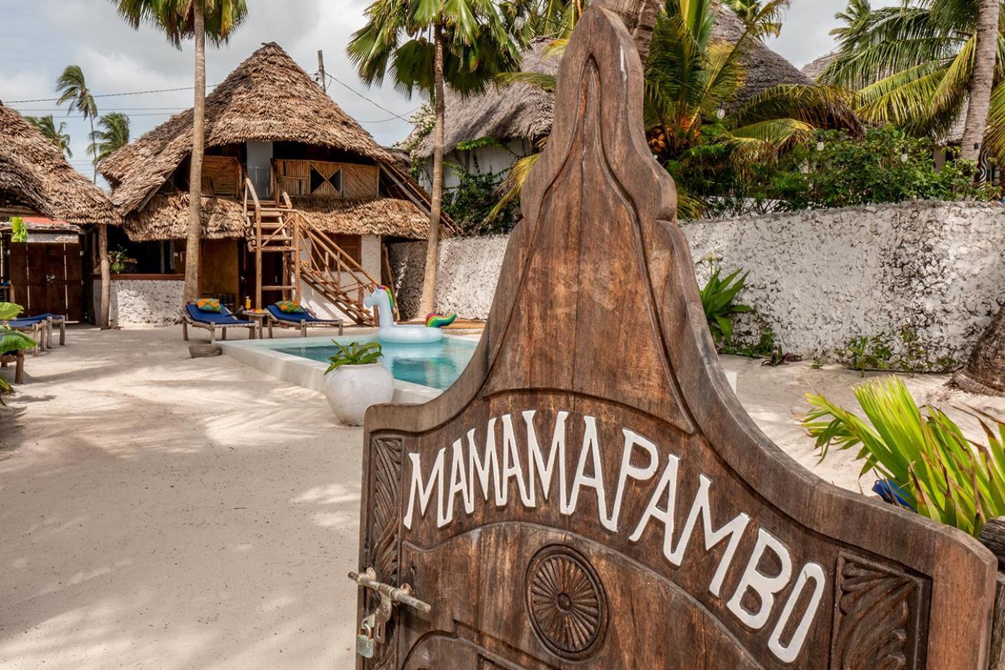 Mamamapambo Boutique Hotel Jambiani  Zewnętrze zdjęcie